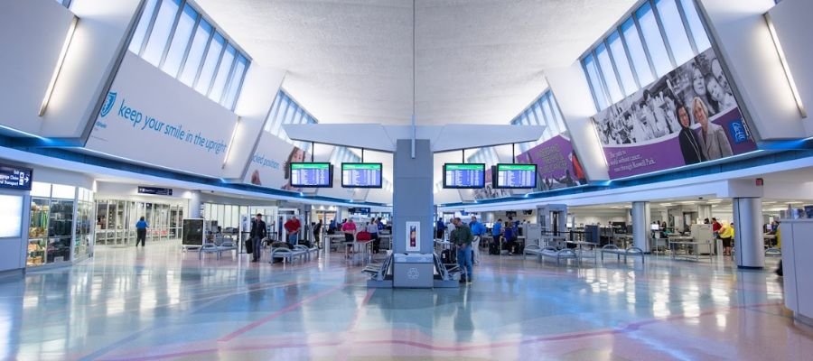 Frontier Airlines Terminal at BUF Airport