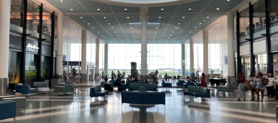 Frontier Airlines Terminal at CHS Airport