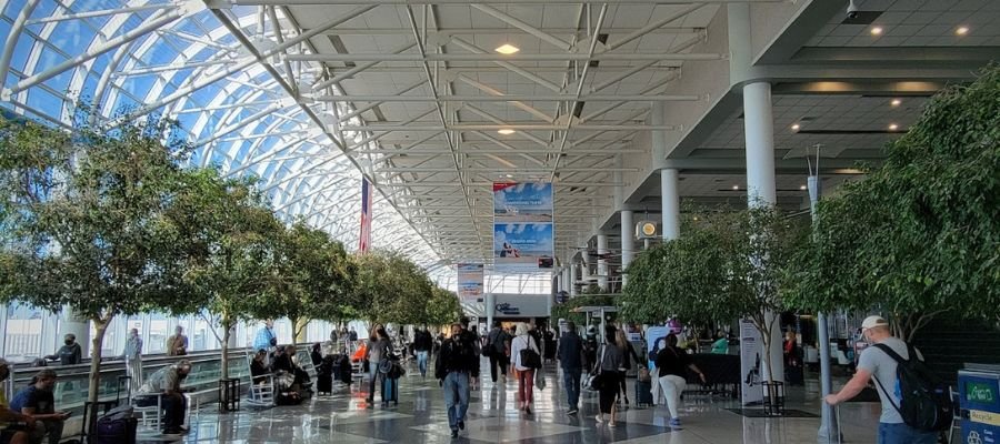 Frontier Airlines Terminal at CLT Airport