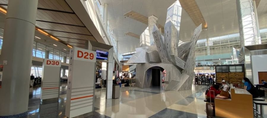 Delta Airlines Terminal at DFW Airport