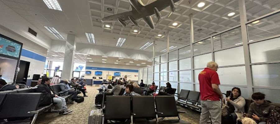 Frontier Airlines Terminal at BUR Airport