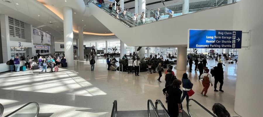 Delta Airlines Terminal at MSY Airport